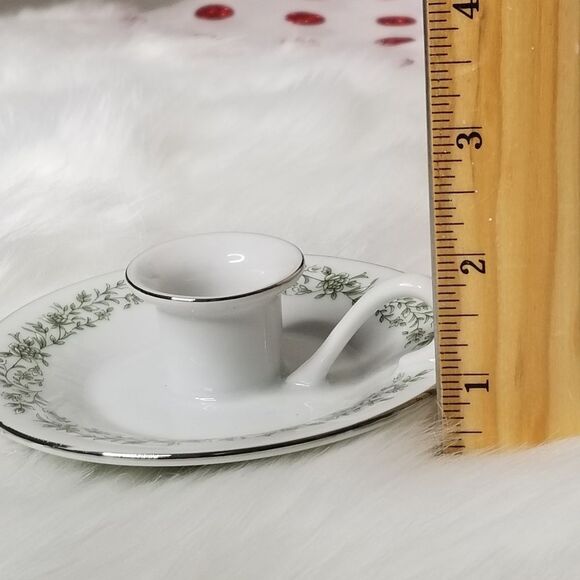 Mikasa Fine China Finger Loop Tapered Candle Holders Set of 2 G9059 Japa… - Picture 6 of 7